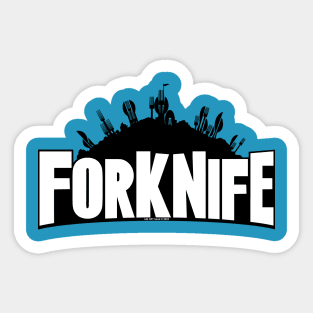 Forknife Sticker